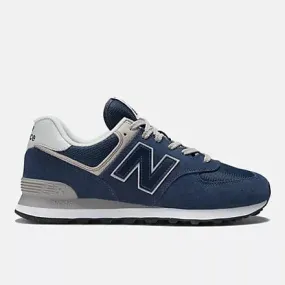 New Balance Men's 574 Classic Sneakers -  Blue / White