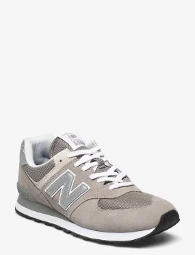 New Balance Men's 574 Classic Sneakers - Grey with White