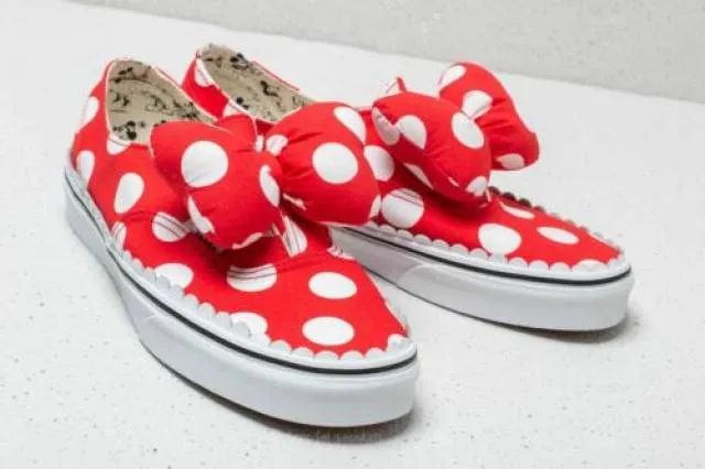 NEW Disney x Vans Authentic Gore Skate Shoe Minnie's Mou...