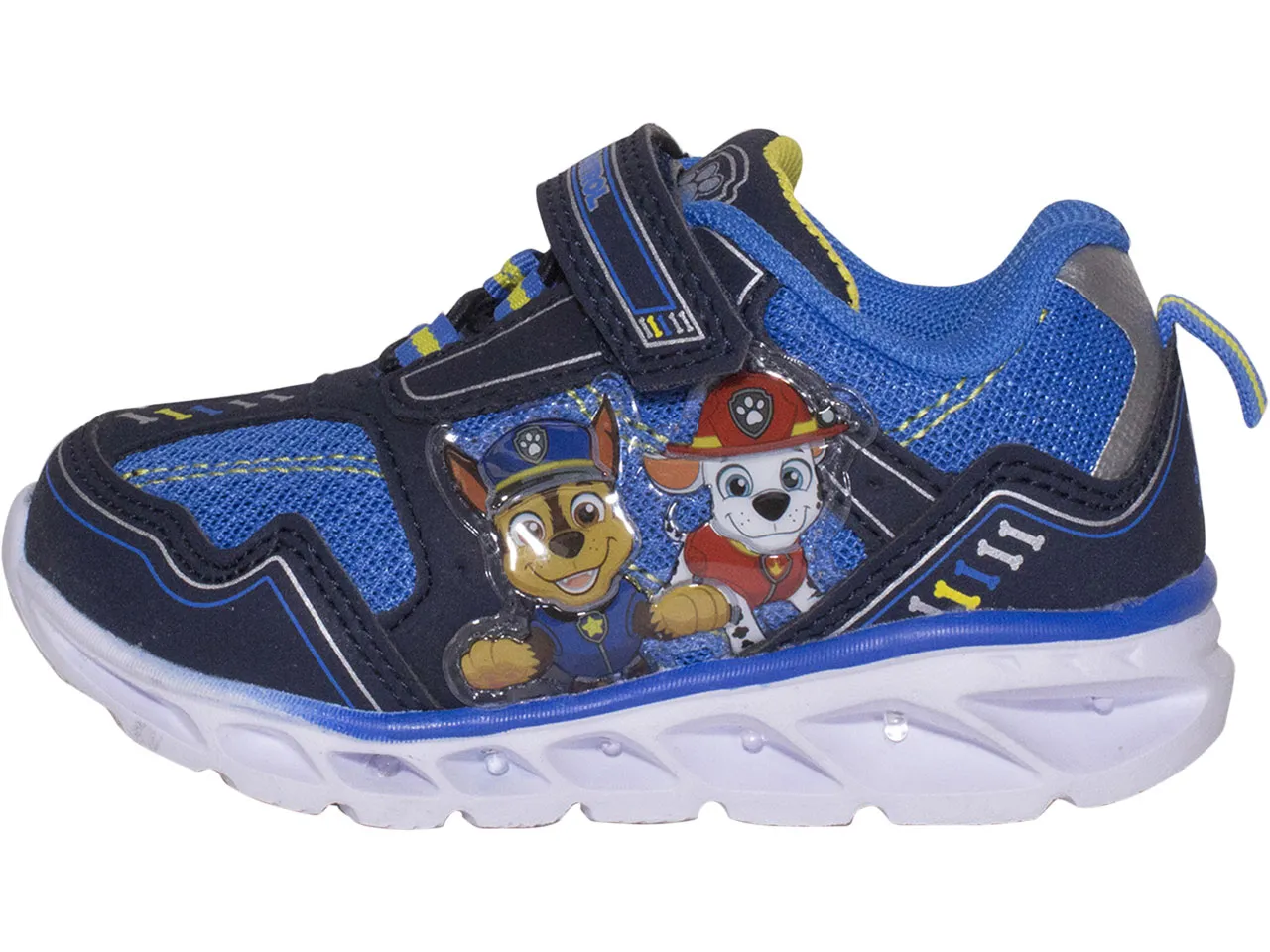 Nickelodeon Paw Patrol Little Boy's Sneakers Light Up Navy/Blue Sz: 12