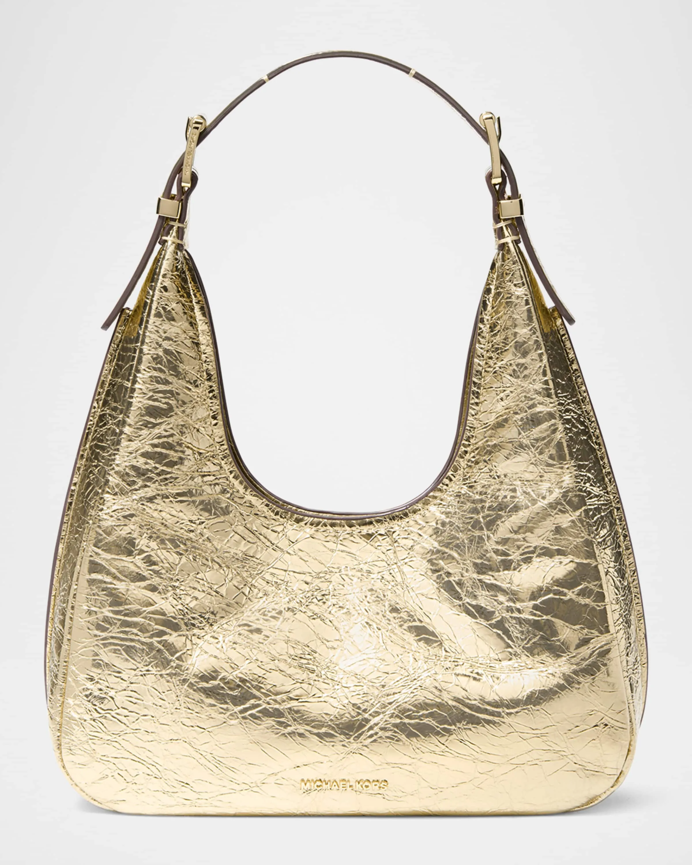 Nolita Small Metallic Leather Shoulder Bag