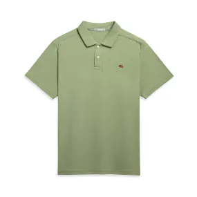 O.N.S   Bennett Cotton Interlock Polo Tea