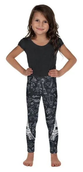 Paris Memories Kid's Leggings