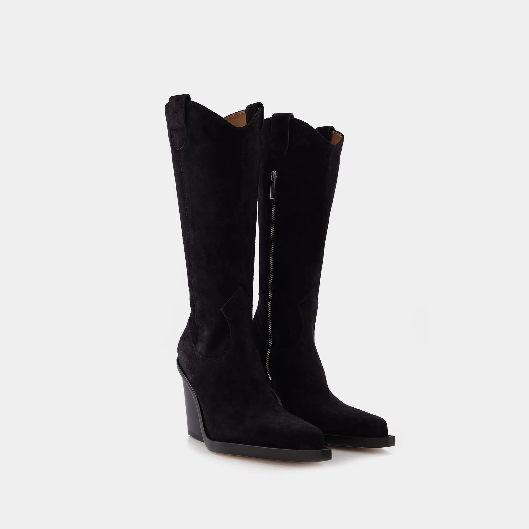 Paris Texas  Vegas Boot in Black Leather