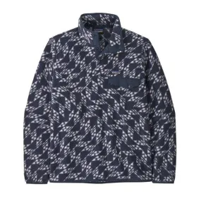 Patagonia Men's Lightweight Synchilla Snap-T Pullover - Navy | George Fisher