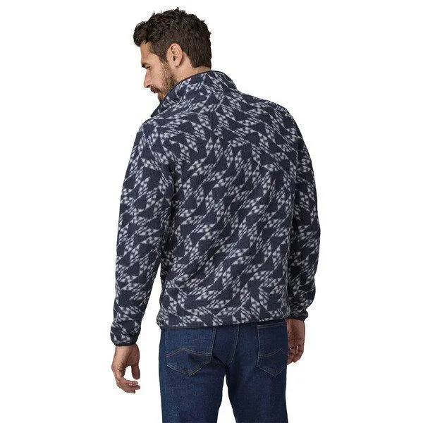 Patagonia Men's Lightweight Synchilla Snap-T Pullover - Navy | George Fisher