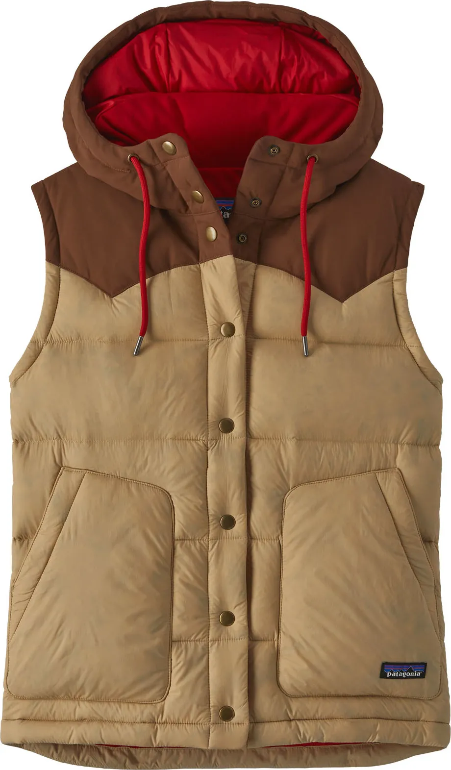 Patagonia Women's Bivy Hooded Vest Tinamou Tan | Buy Patagonia Women's Bivy Hooded Vest Tinamou Tan here | Outnorth