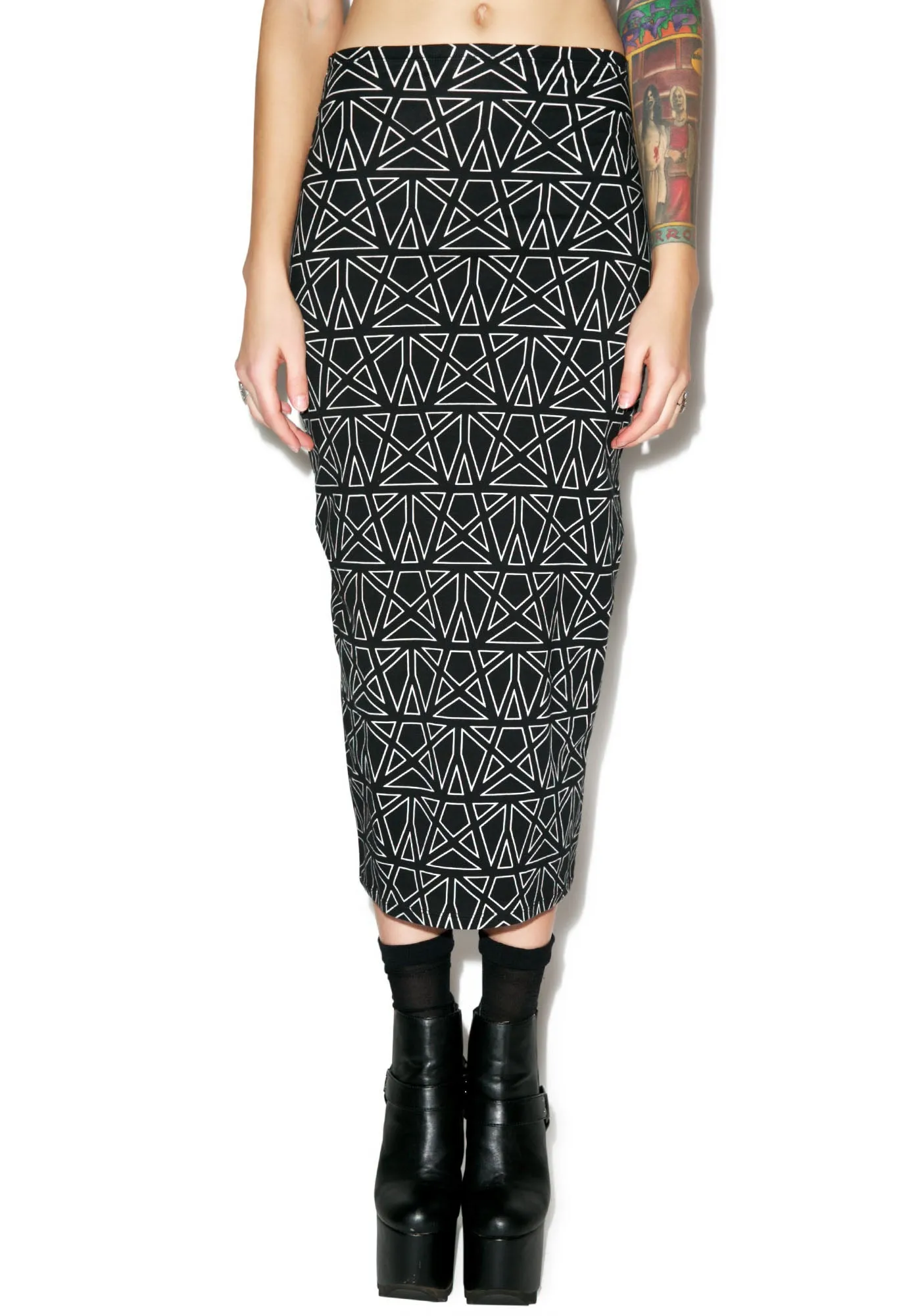 Pentagram Bobby Skirt-