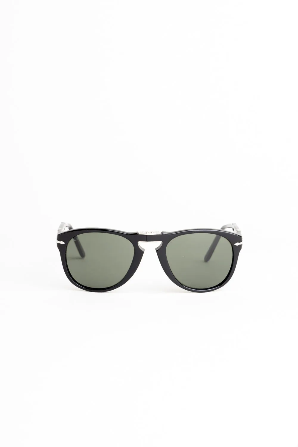 Persol Black/Green 714 Sunglasses