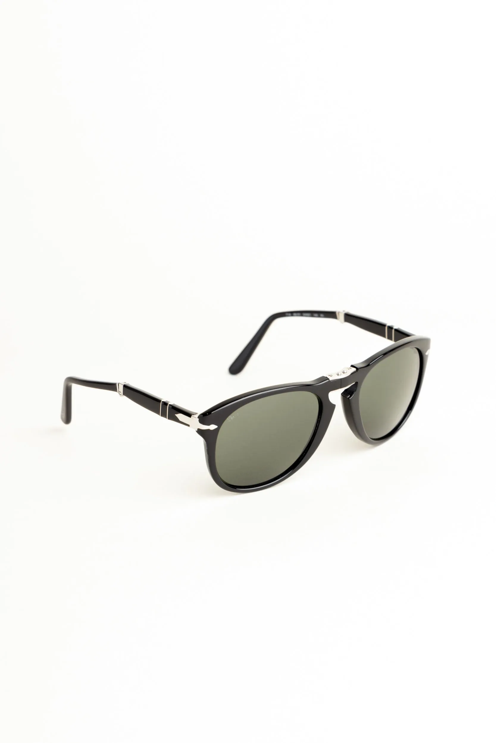 Persol Black/Green 714 Sunglasses