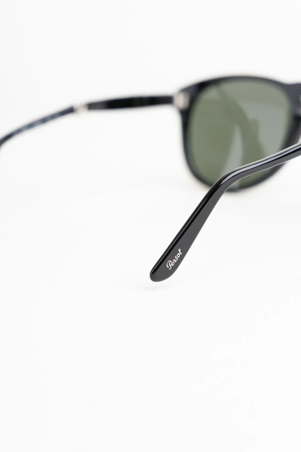 Persol Black/Green 714 Sunglasses