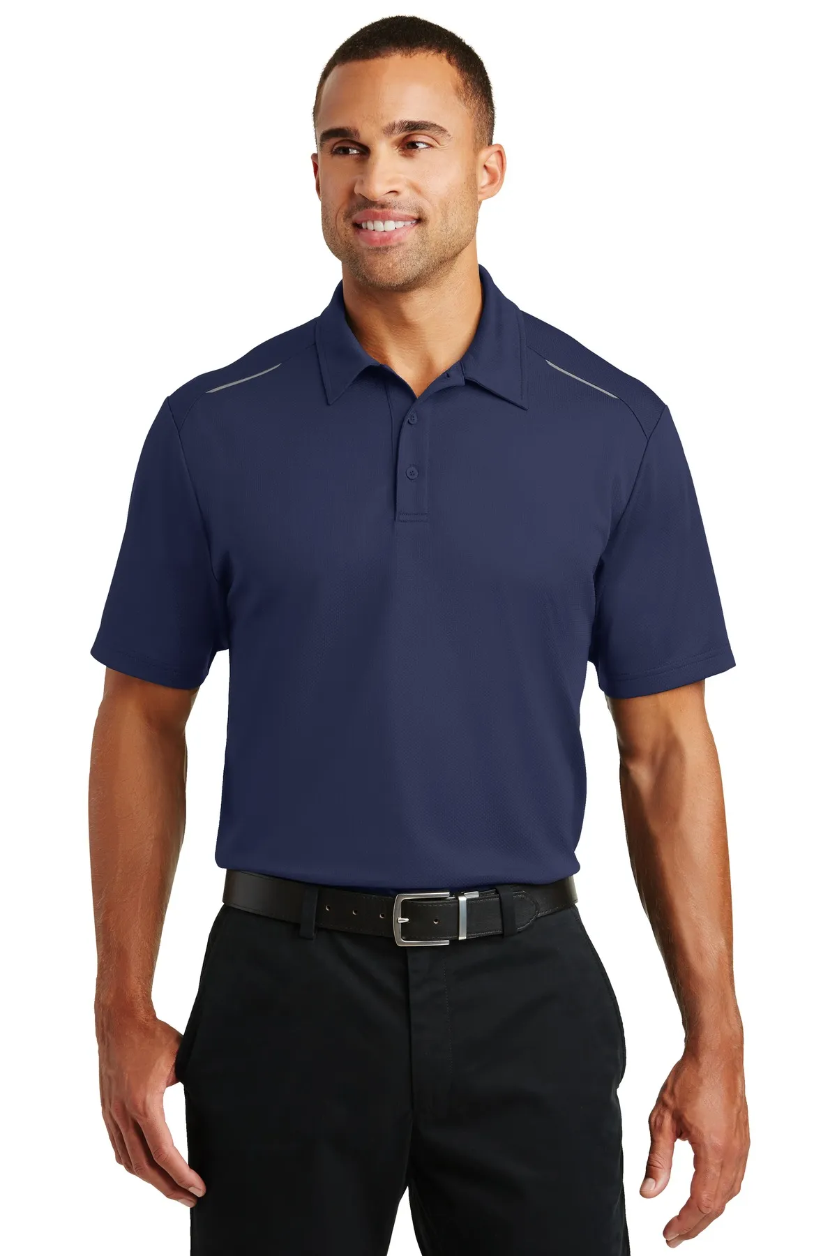 Port Authority K580 Pinpoint Mesh Polo