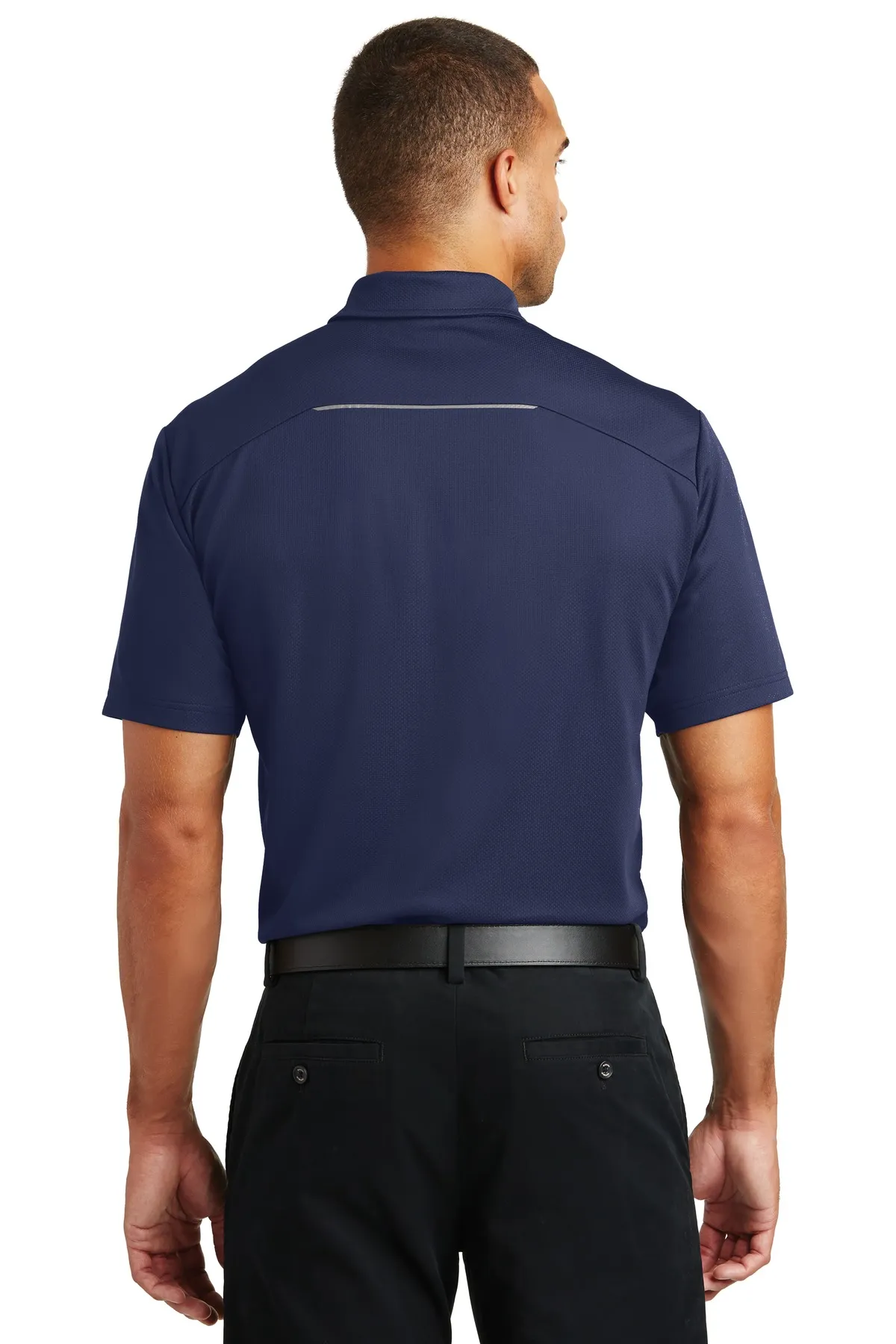 Port Authority K580 Pinpoint Mesh Polo