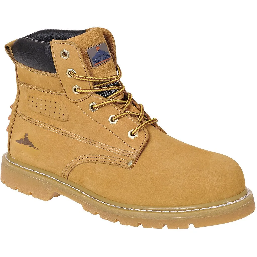 Portwest FW35 Steelite Welted Plus Safety Boot SBP HRO - Honey