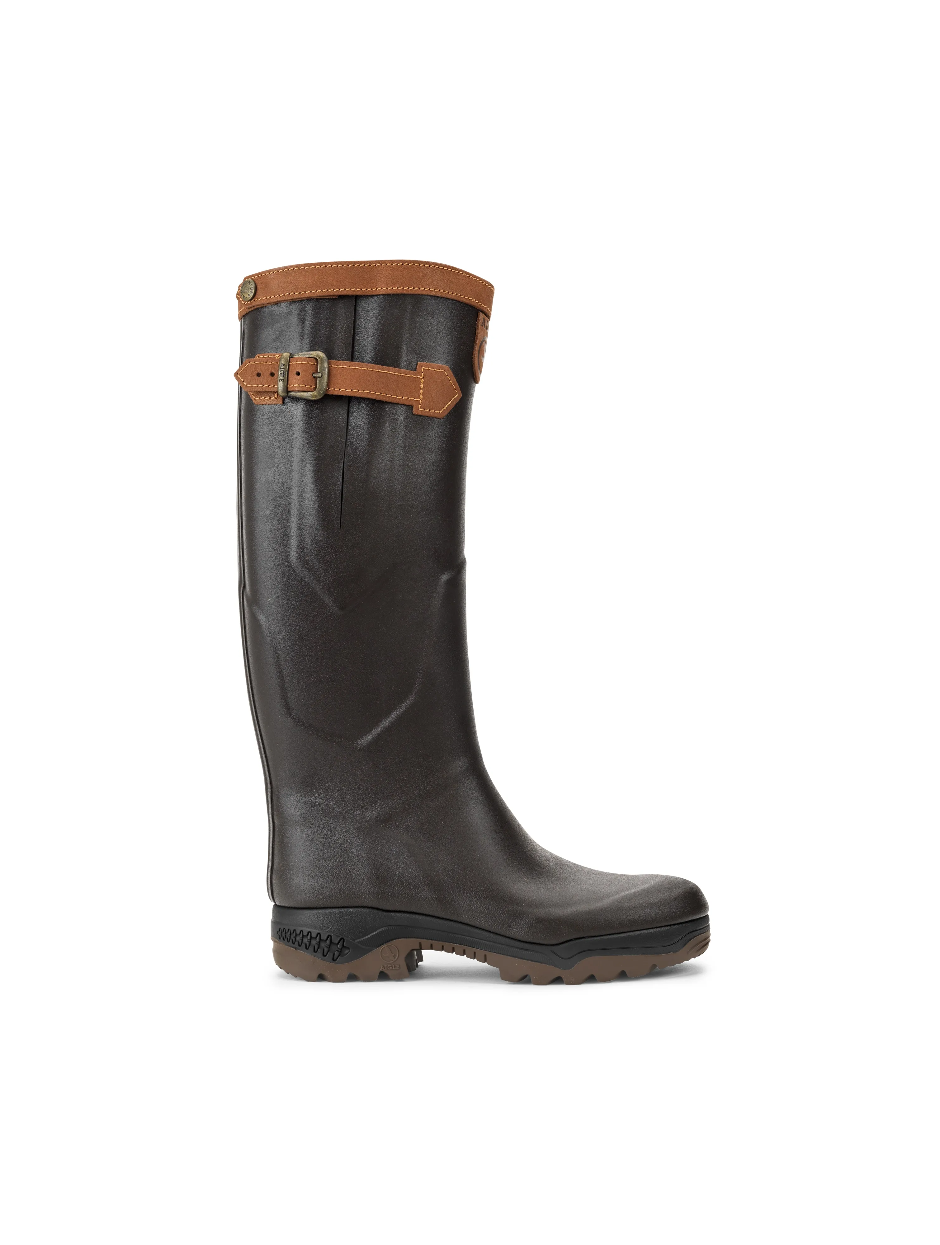 Premium anti-fatigue boot, with leather lining and detailing