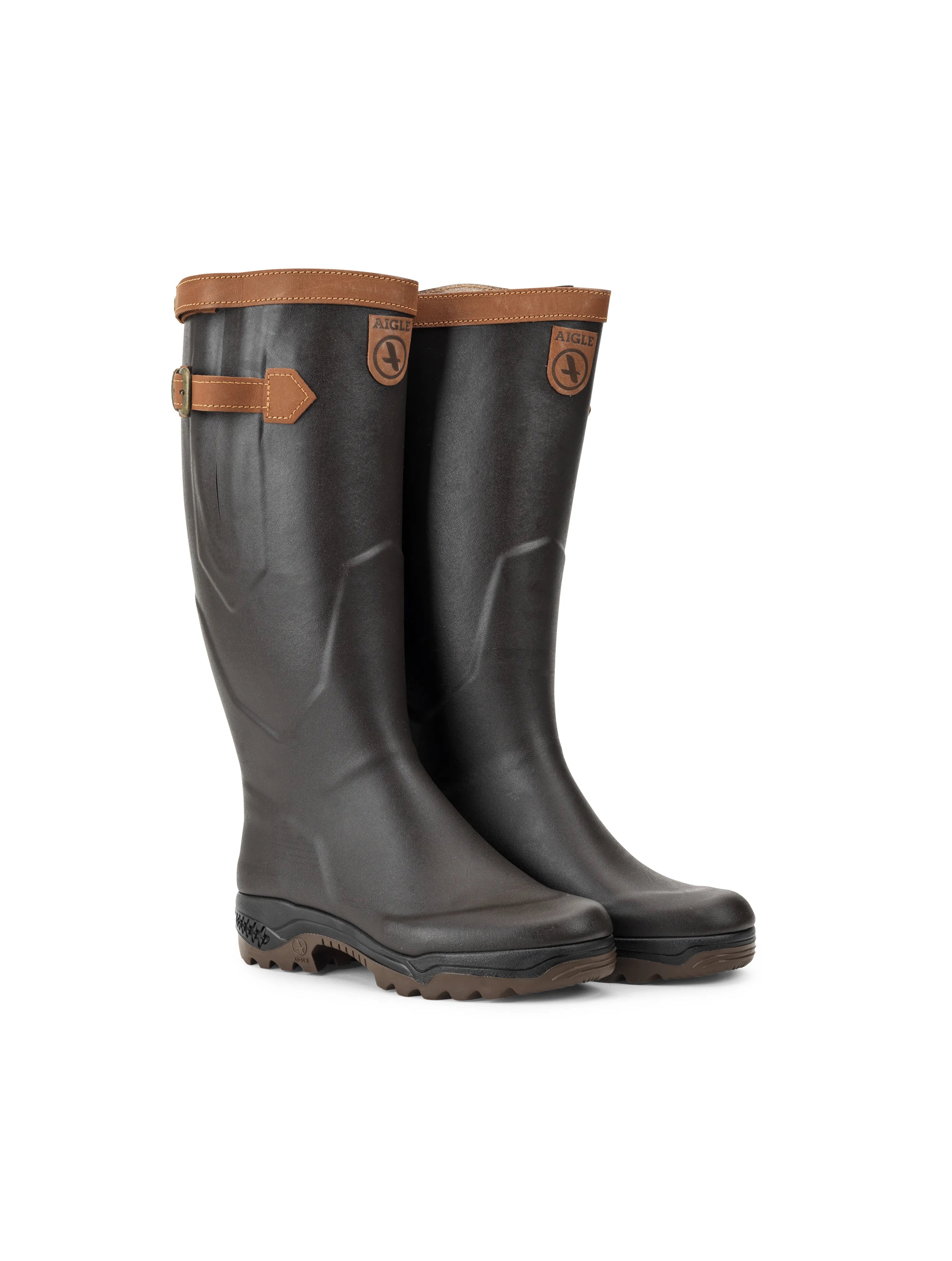 Premium anti-fatigue boot, with leather lining and detailing