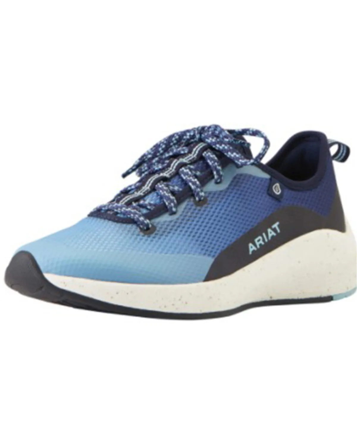 Product Name:  Ariat Women's Shiftrunner Waves Lace-Up Soft Work Sneakers - Round Toe