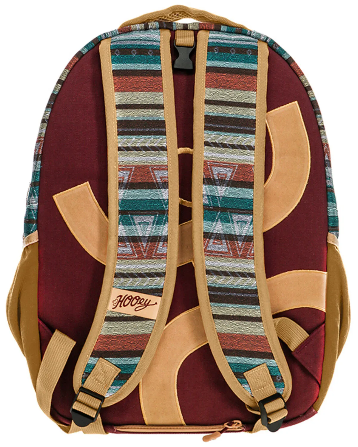 Product Name:  Hooey Recess Serape Striped Print Logo Backpack