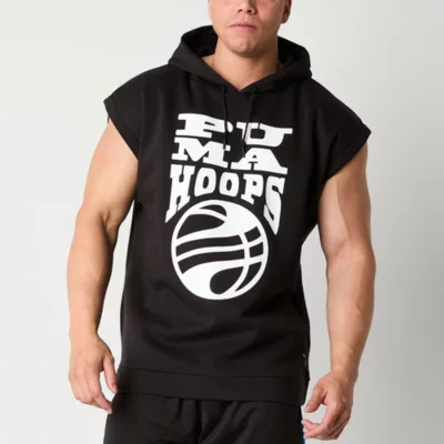 PUMA Big and Tall Mens Sleeveless Naruto Hoodie