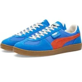 Puma Men's Super Team Handy Sneakers in Ultra Blue/Rickie Orange