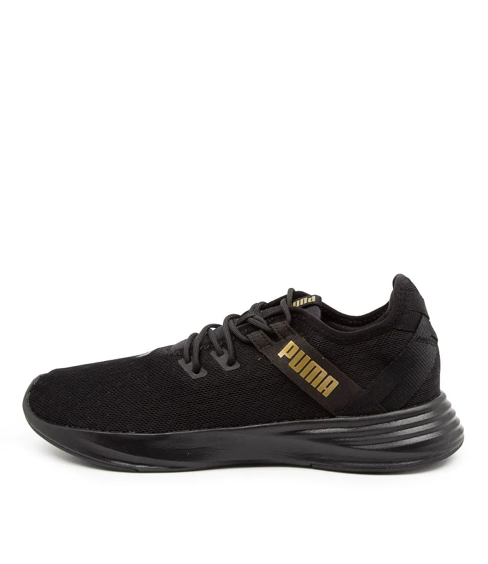 PUMA Radiate Xt Patt Blk-gold