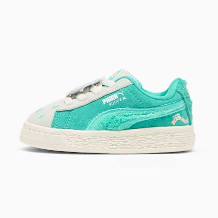 PUMA x SQUISHMALLOWS Suede XL Winston Sneakers - Infants 0-4 years | Warm White-Alpine Snow-Elektro Pool | PUMA PUMA x Squishmal