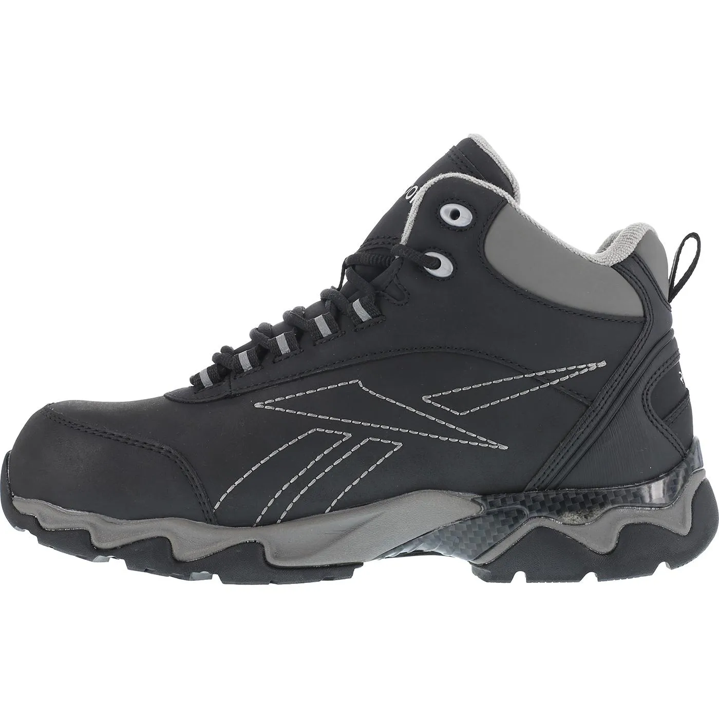 Reebok Beamer Men's Composite Toe Internal Metatarsal Guard Waterproof Black Work Hiker