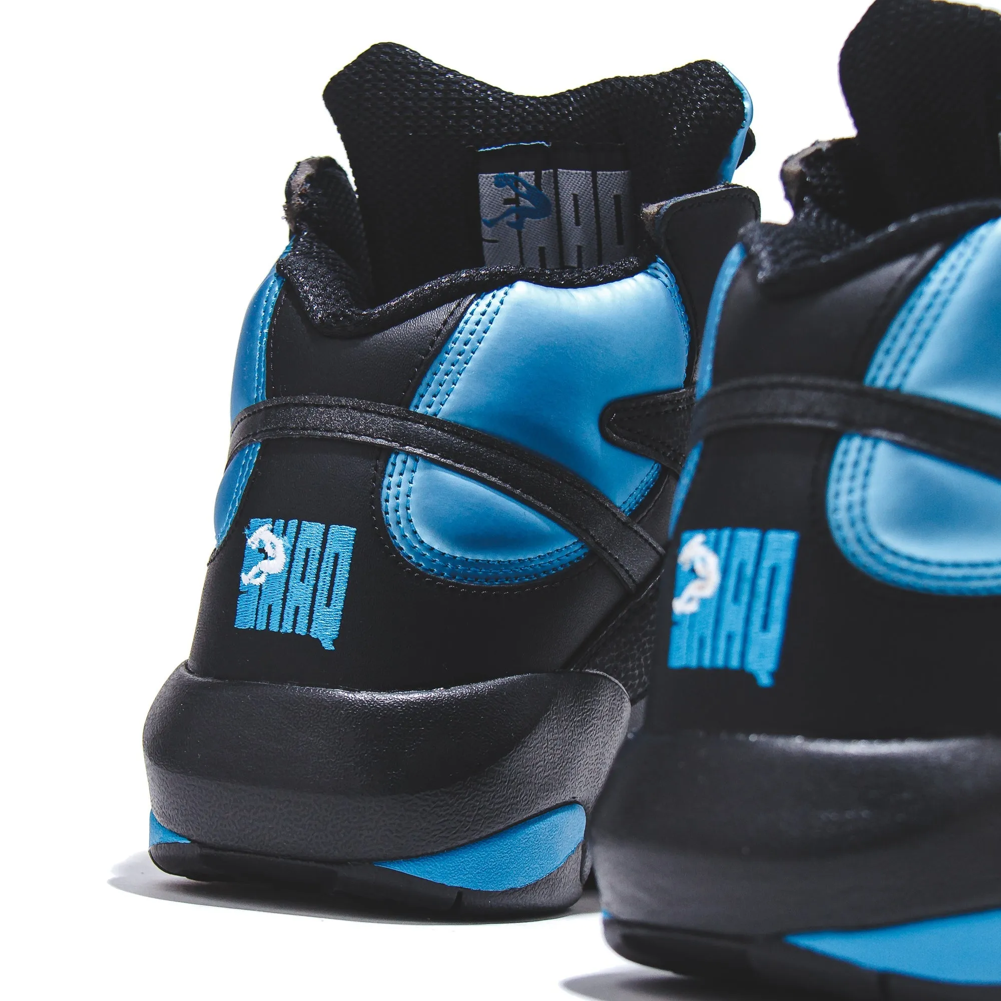 Reebok Classics Men Shaq Attaq Pump Black Blue HR0499