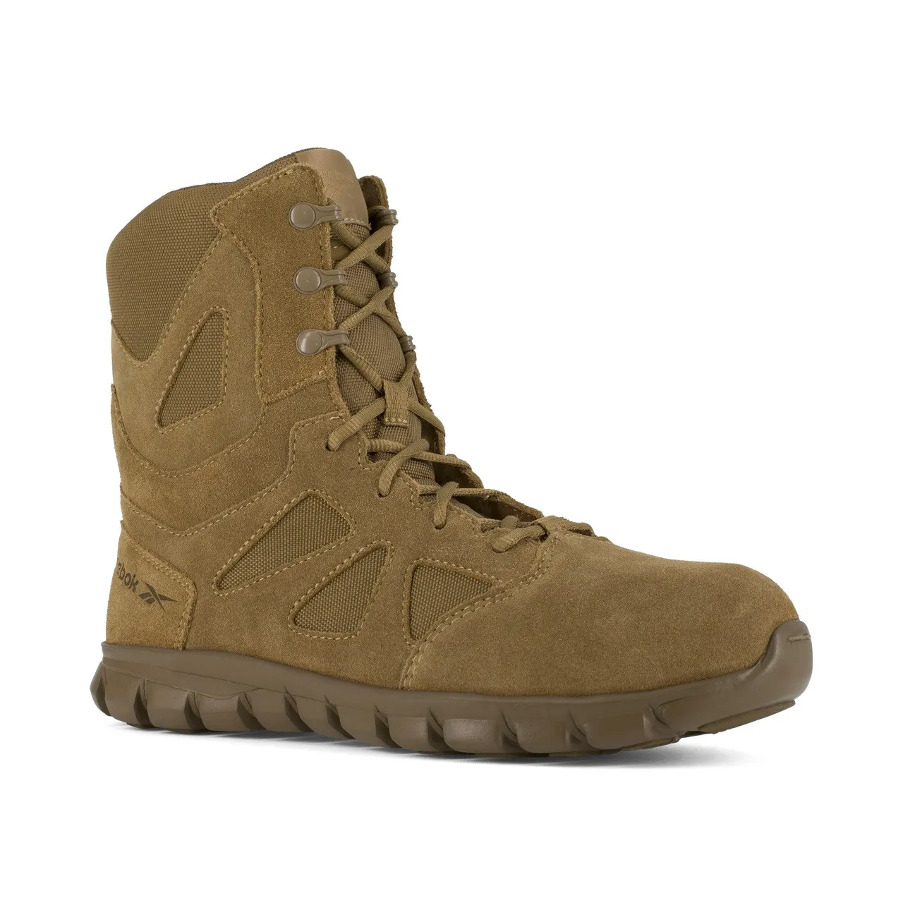 Reebok Men's Sublite Cushion Tactical Boot Composite Toe Coyote Brown