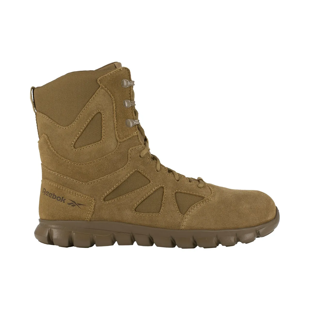 Reebok Men's Sublite Cushion Tactical Boot Composite Toe Coyote Brown