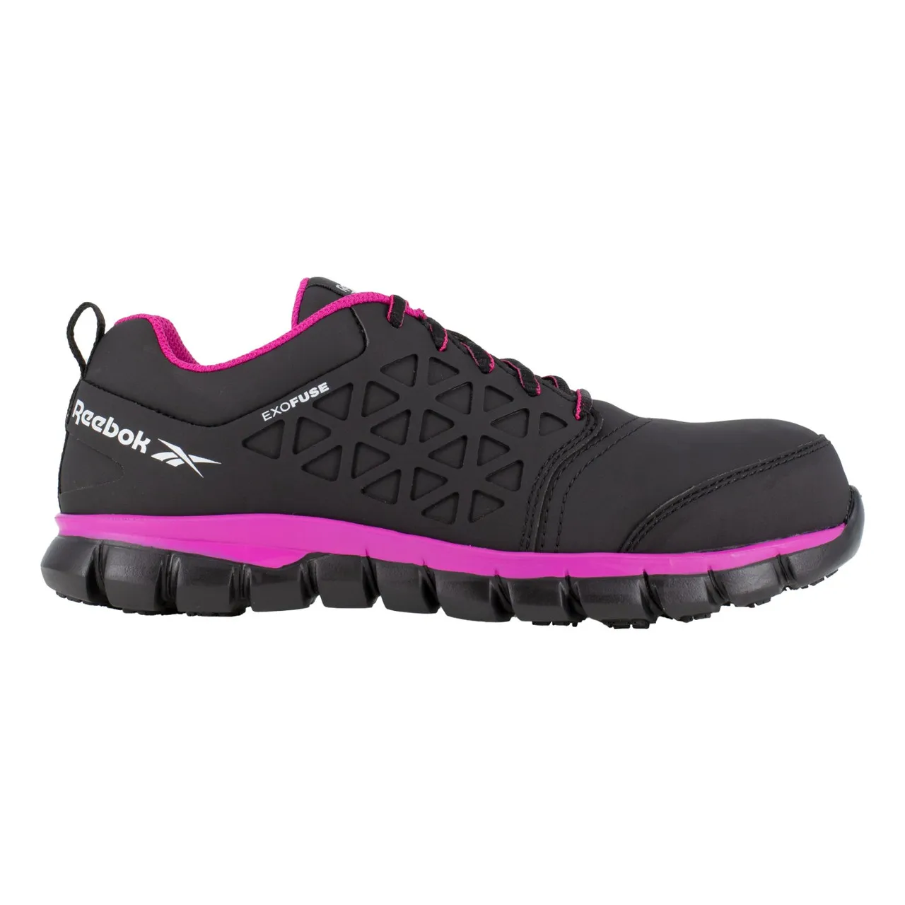 Reebok Work Women's Sublite Cushion EH Composite Toe Athletic Work Shoe Industrial