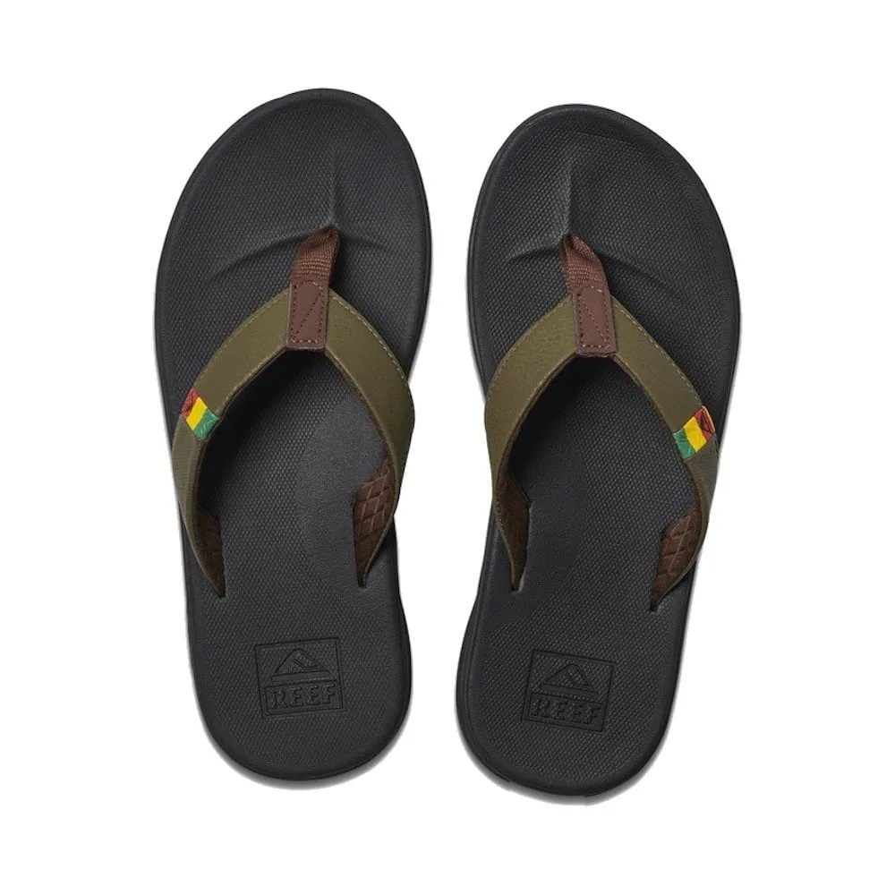 Reef Mens Slammed Rover Flip Flops Sandals - Olive RF002805OVS