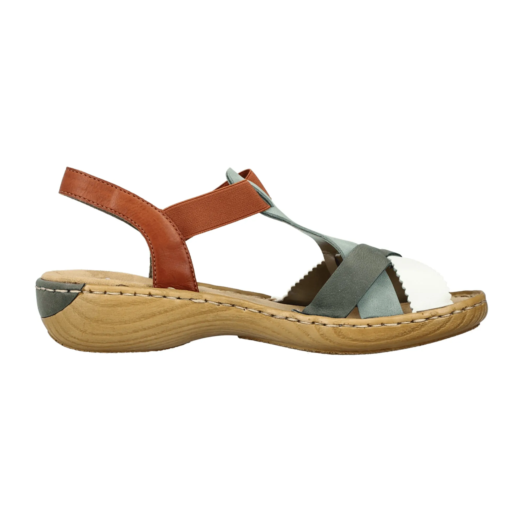 Rieker FSK Women's Colorful Sandals with Comfort and Style