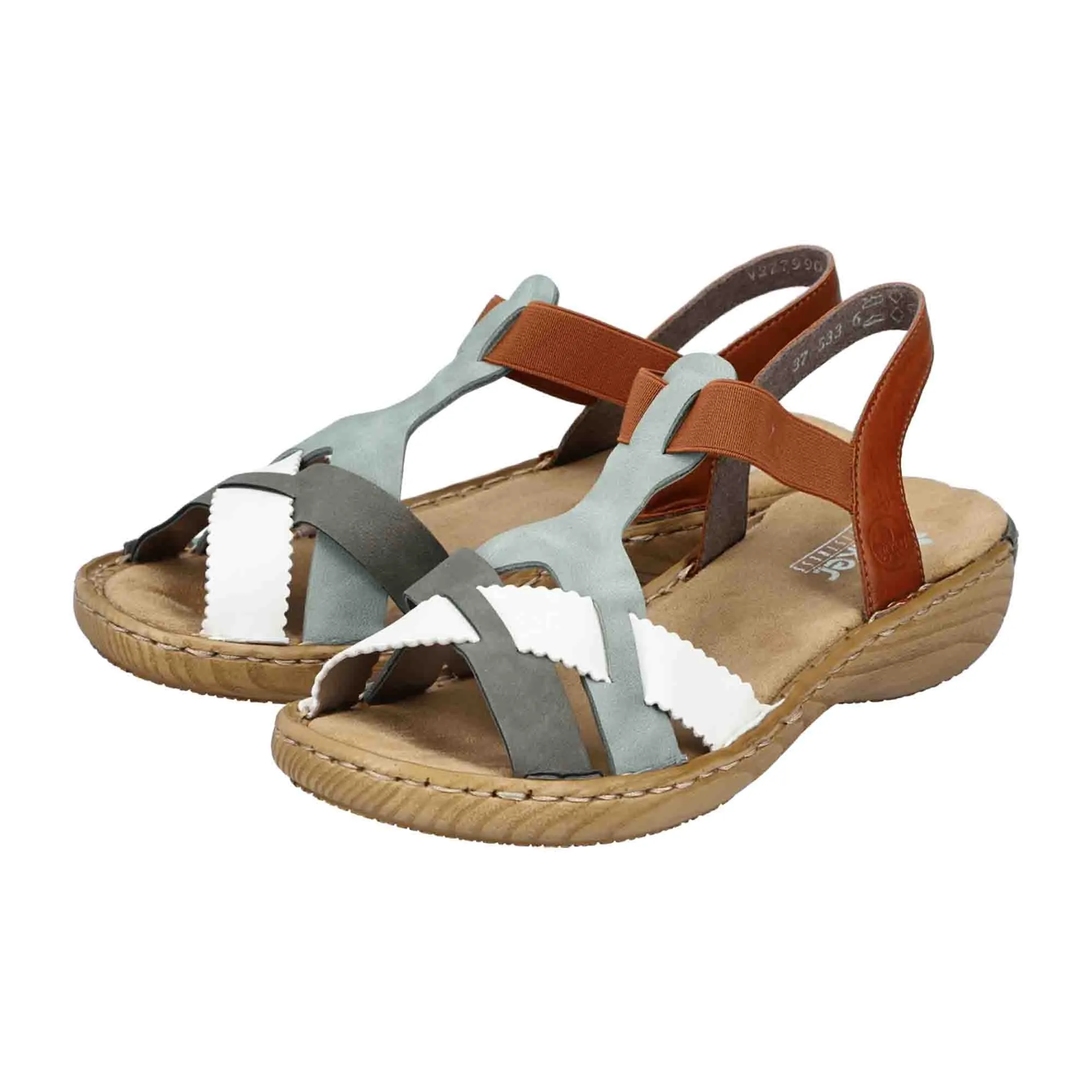 Rieker FSK Women's Colorful Sandals with Comfort and Style