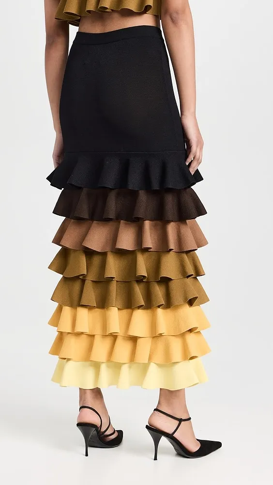 Rosie Assoulin   Ruffle Skirt 