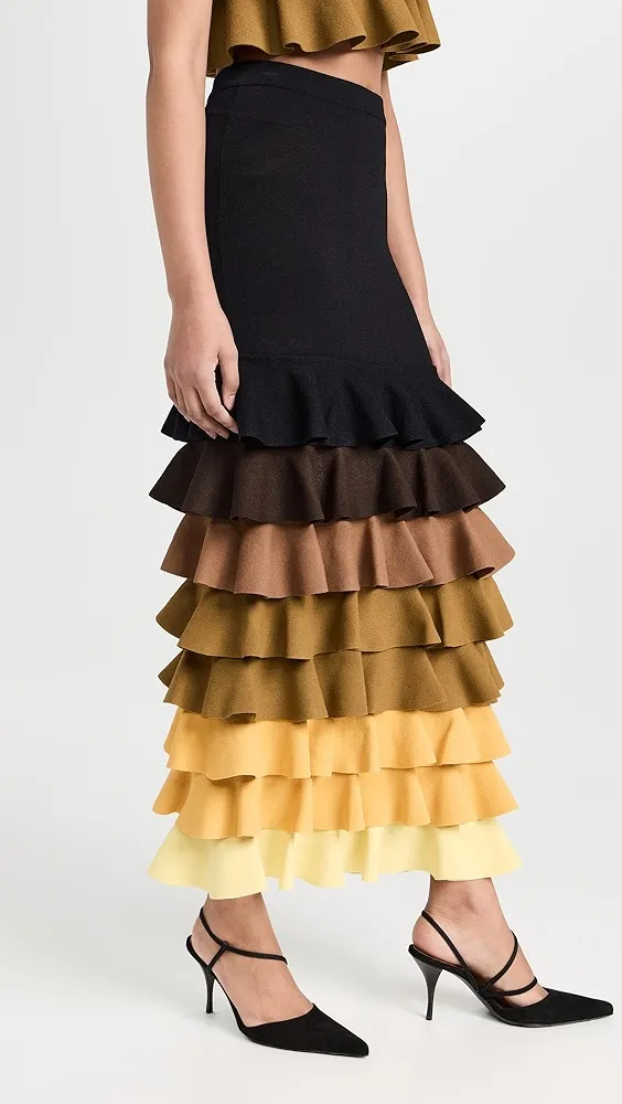 Rosie Assoulin   Ruffle Skirt 