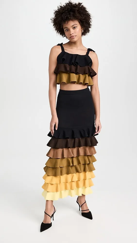 Rosie Assoulin   Ruffle Skirt 