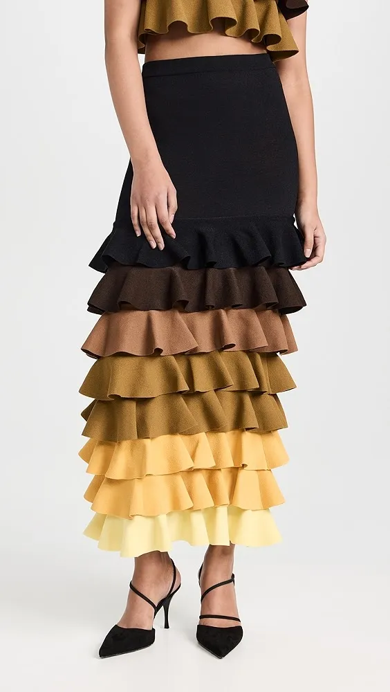 Rosie Assoulin   Ruffle Skirt 