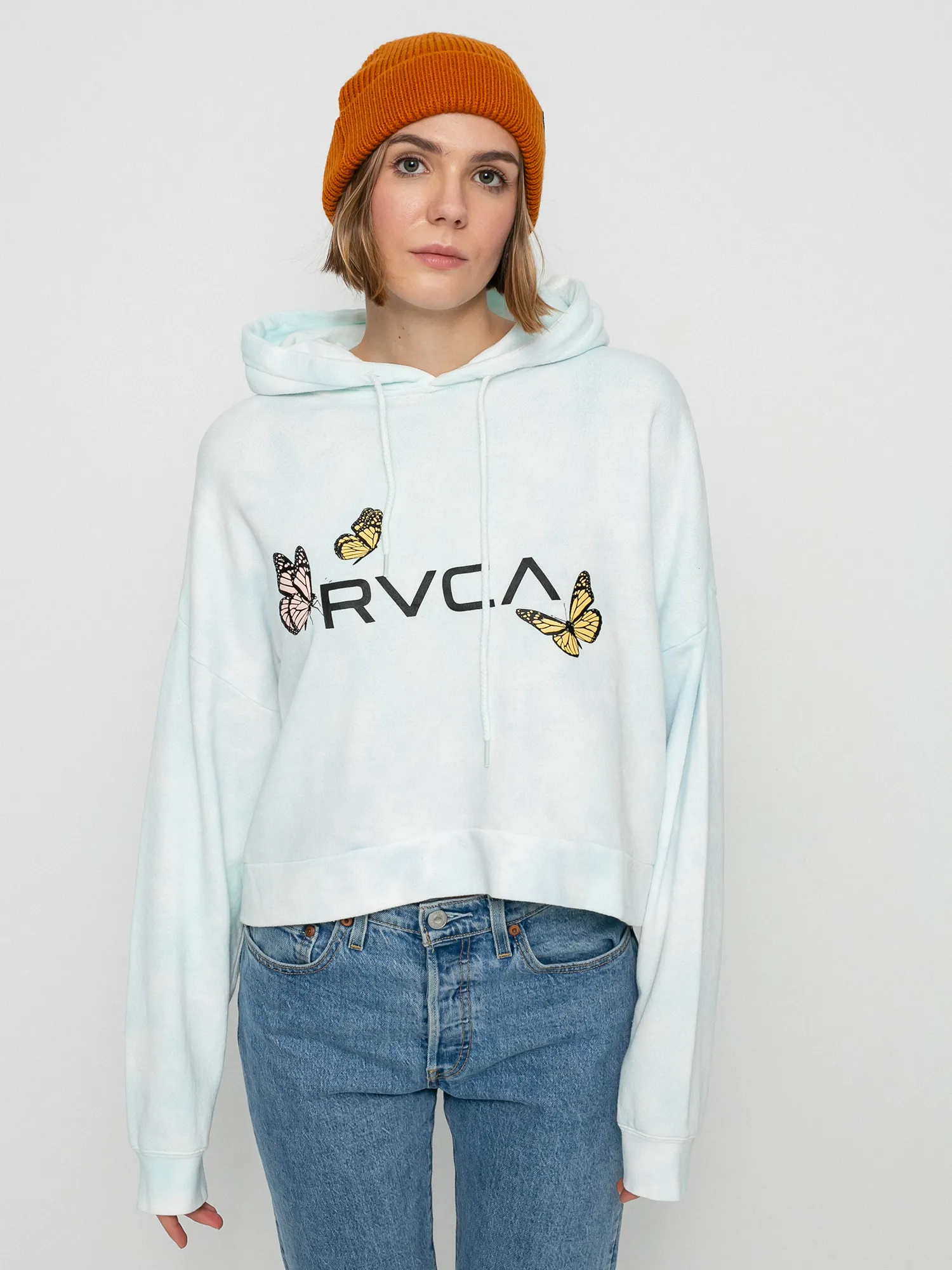 RVCA Big Rvca Venice HD Hoodie Wmn (vintage white)