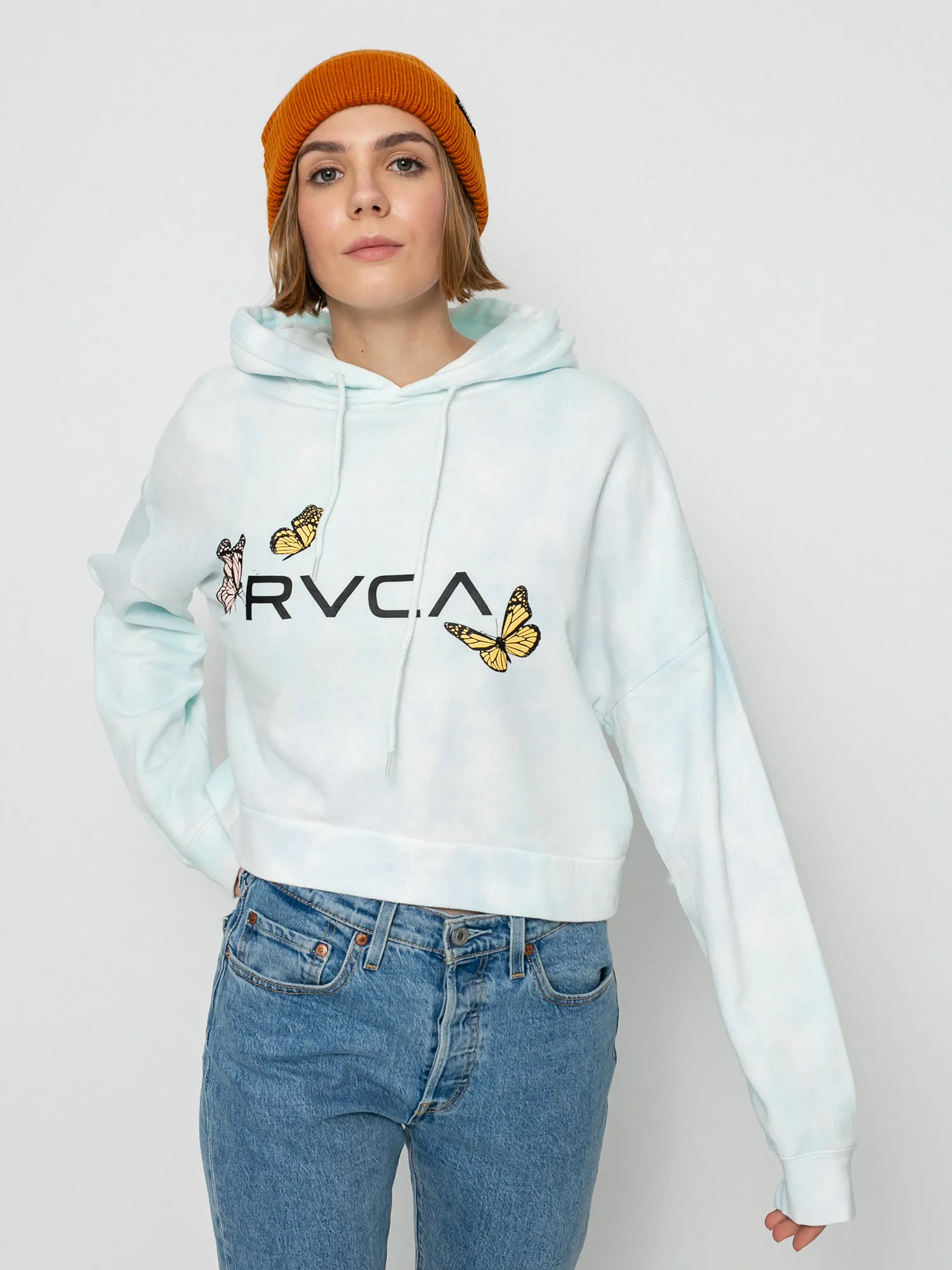 RVCA Big Rvca Venice HD Hoodie Wmn (vintage white)