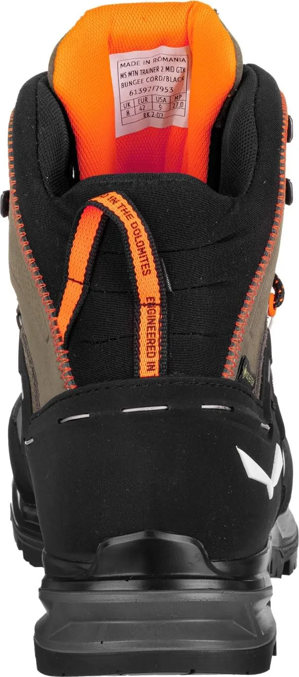 Salewa Men's Mountain Trainer 2 Mid Gore-Tex Boot Bungee Cord/Black | Buy Salewa Men's Mountain Trainer 2 Mid Gore-Tex