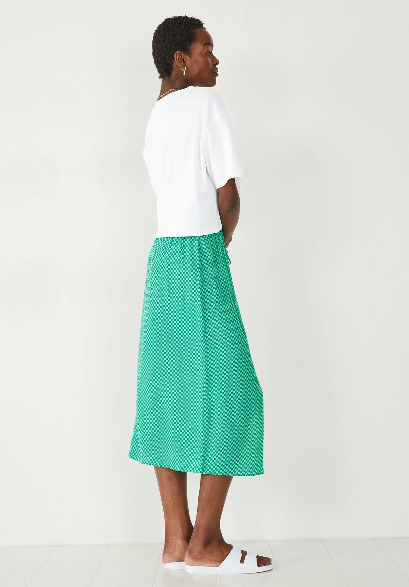 Saskia Split Midi Skirt