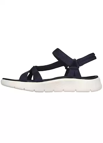 Skechers Navy Go Walk Flex Sublime Sandals | Grattan