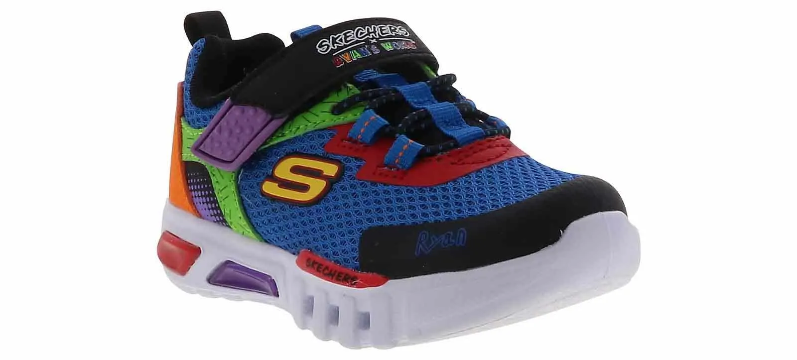 Skechers Ryan’s World Flex-Glow Flash Toddler Boys’ (5-10) Running Shoe