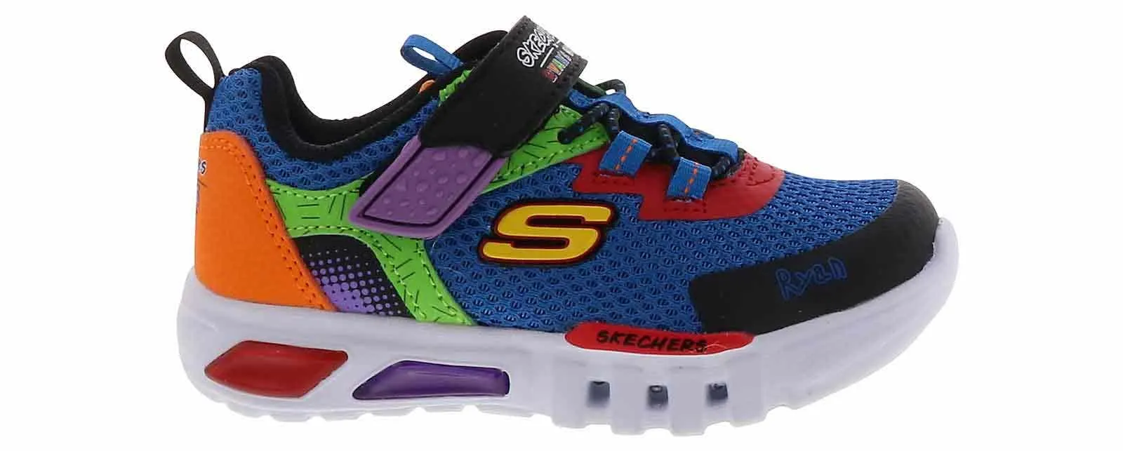 Skechers Ryan’s World Flex-Glow Flash Toddler Boys’ (5-10) Running Shoe