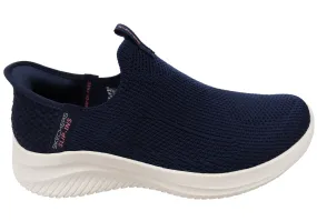 Skechers Womens Ultra Flex 3.0 Easy Win Comfortable Slip Ins Shoes