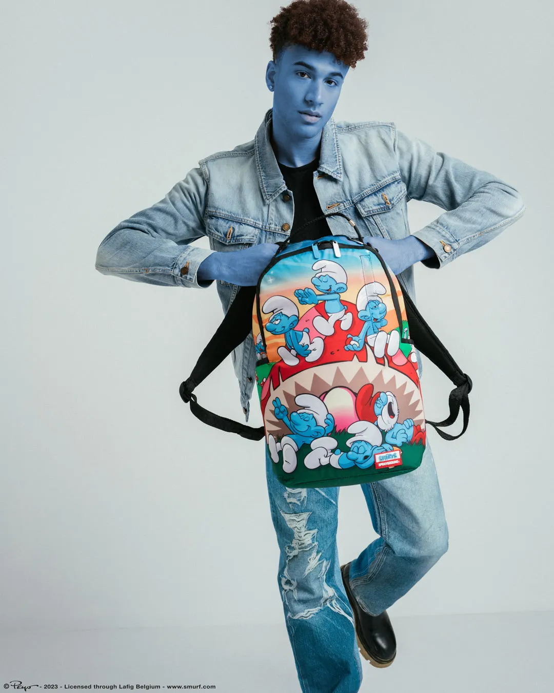 Sprayground - Smurfs Mushroom Chill Backpack