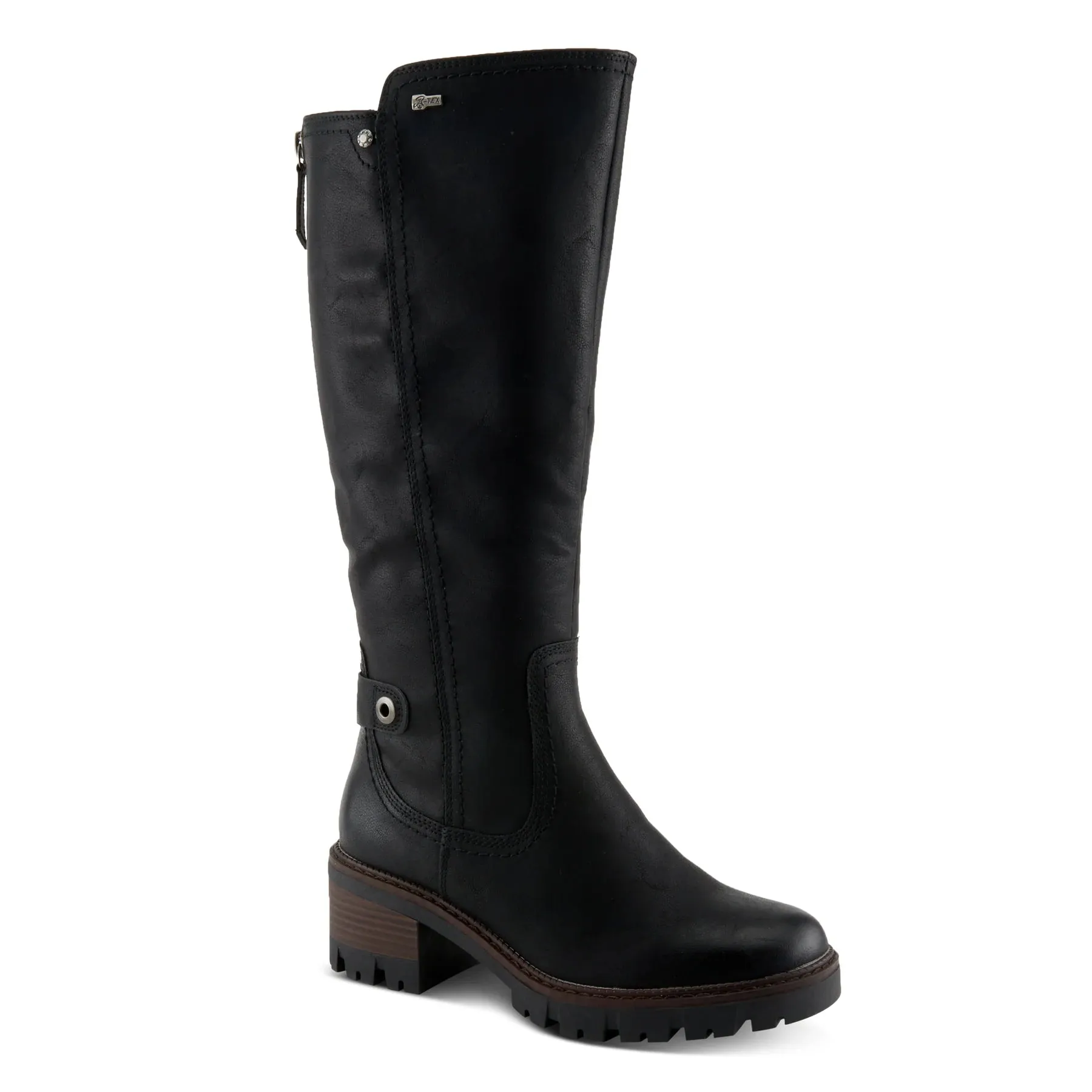 Spring Step Women's Lexis Water-Resistant Tall Boot - Black