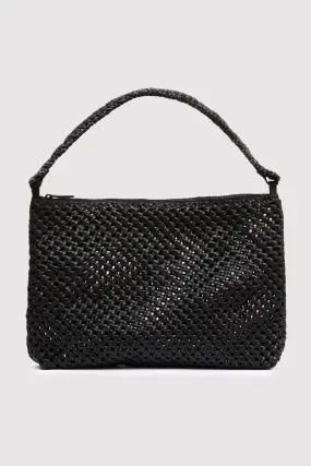 St.Agni Macrame Shoulder Bag - Black