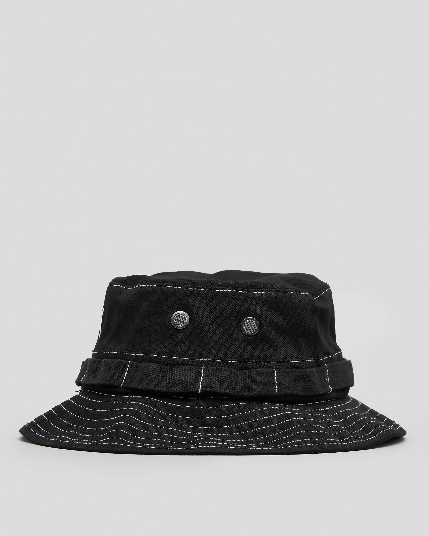 Stussy Contrast Topstitch Boonie Bucket Hat